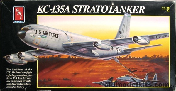 AMT 1/72 KC-135A Stratotanker - Plus True Details Galley Set And True Details Wheel Set, 8848 plastic model kit